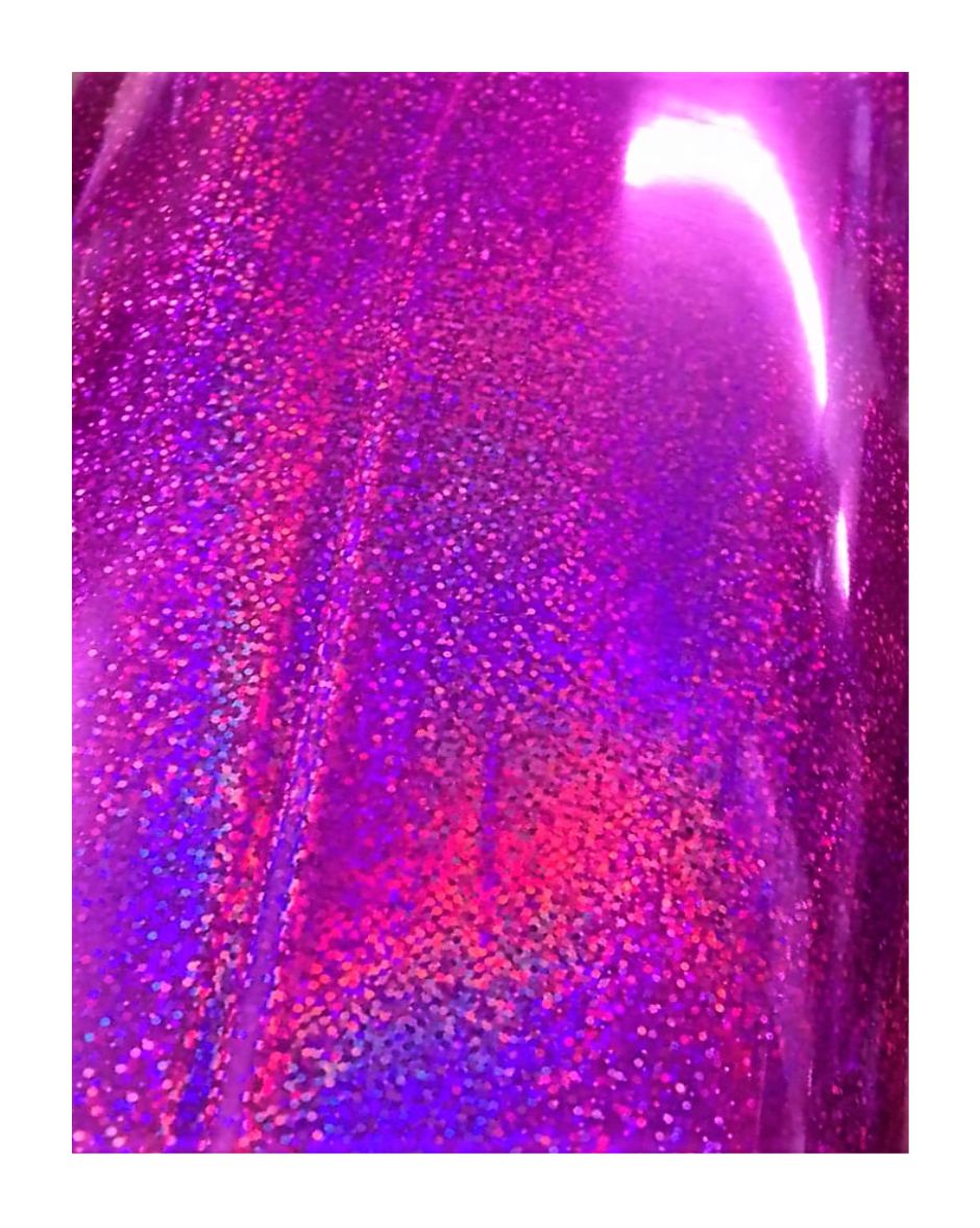 PACK X 15 Foil Hologramado Tramado Hoja A4 29.7 X 21 CM. Glitter Rosa