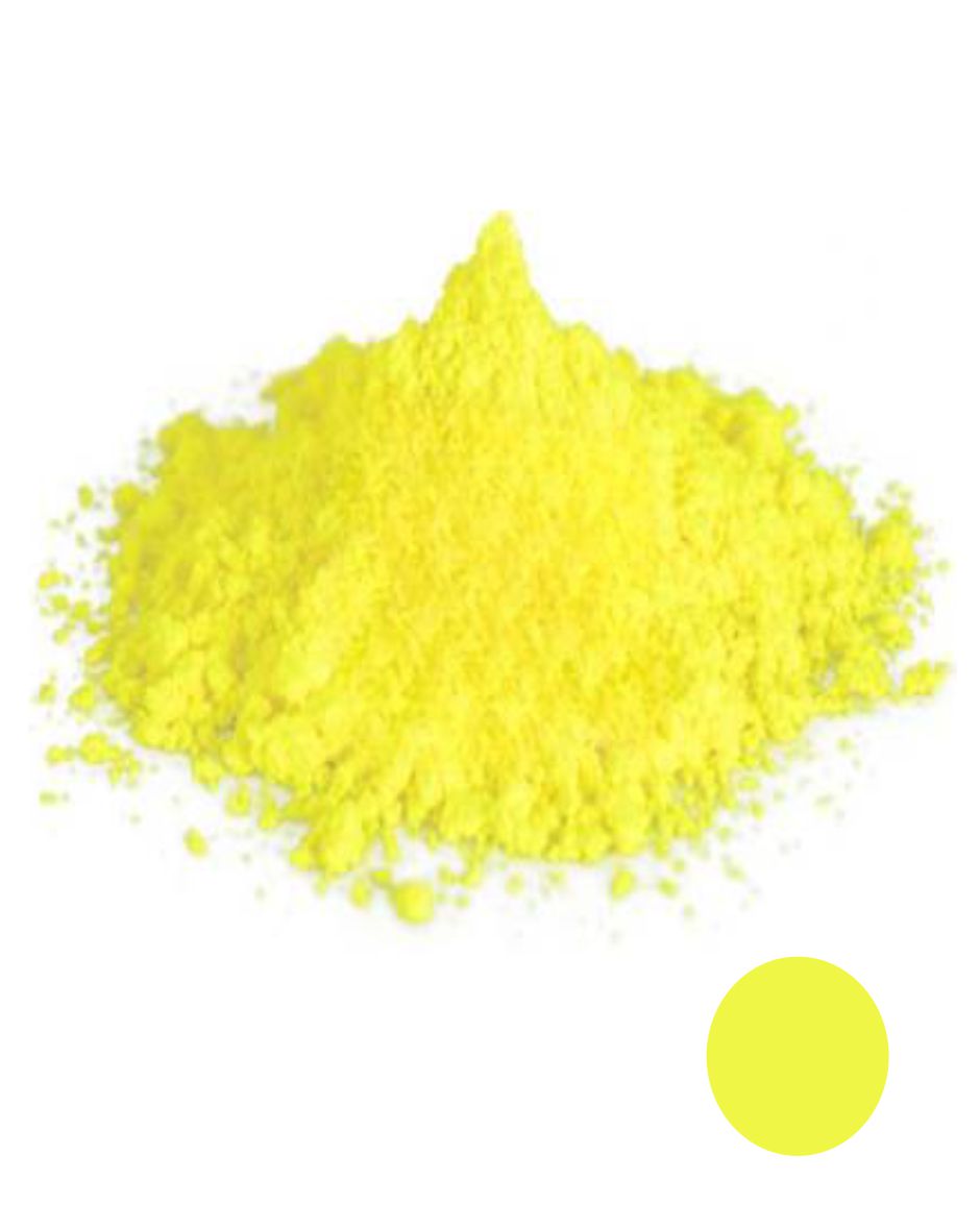 Pigmento Fluorescente Concentrado Bolsa X 10 Grs. Amarillo Green Yellow