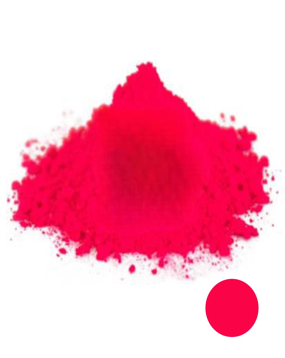 Pigmento Fluorescente Concentrado Bolsa X 10 Grs. Rojo Red