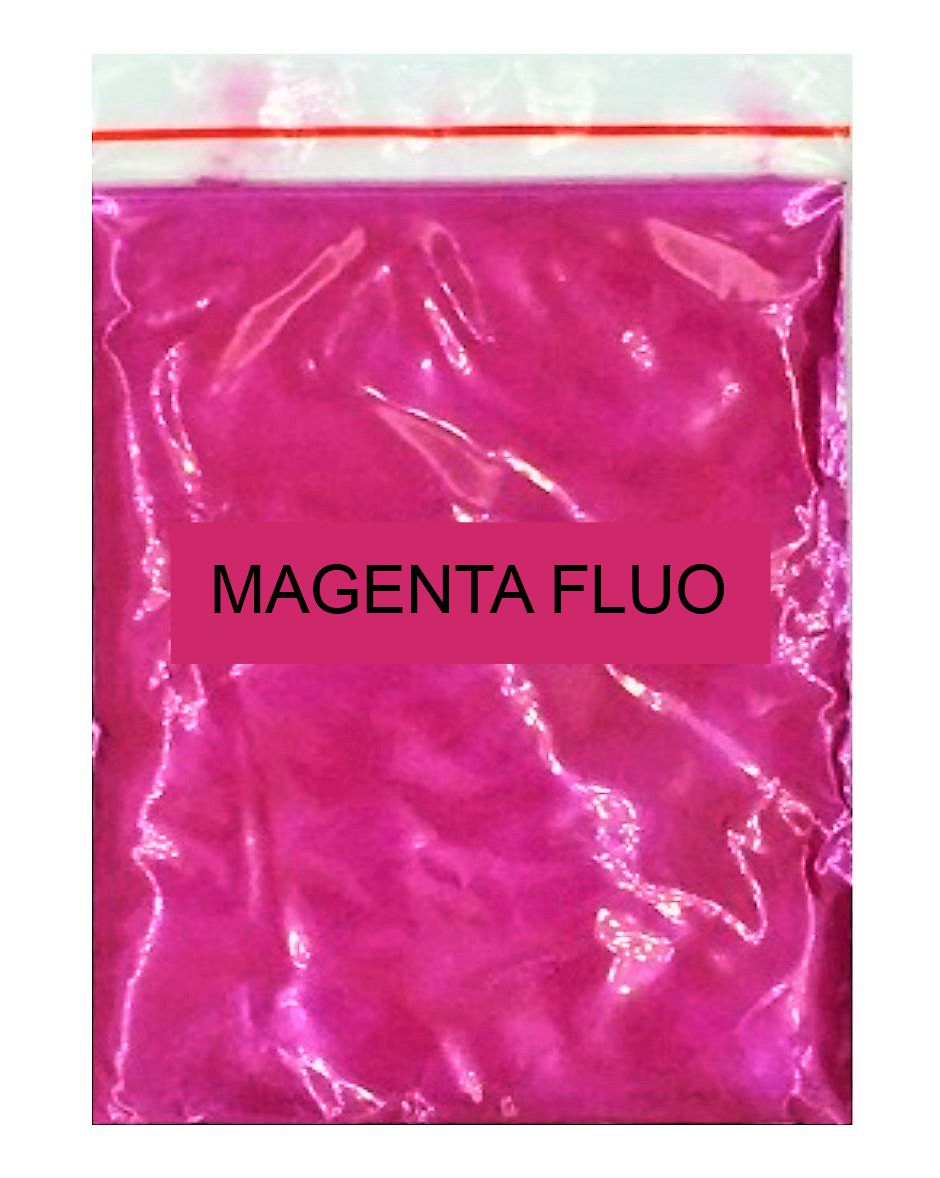 Pigmento Fluorescente Concentrado Bolsa X 10 Grs. Magenta Magenta