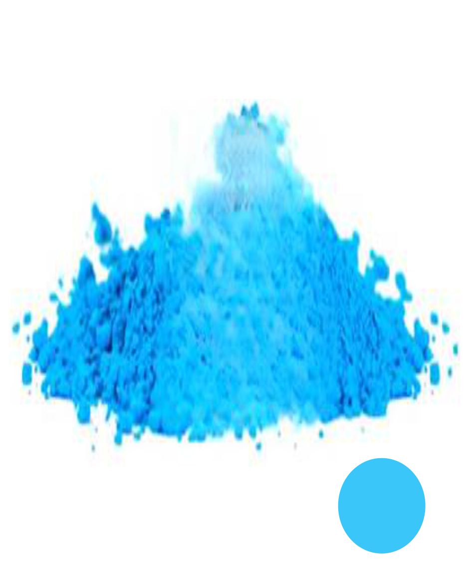 Pigmento Fluorescente Concentrado Bolsa X 10 Grs. Azul Blue