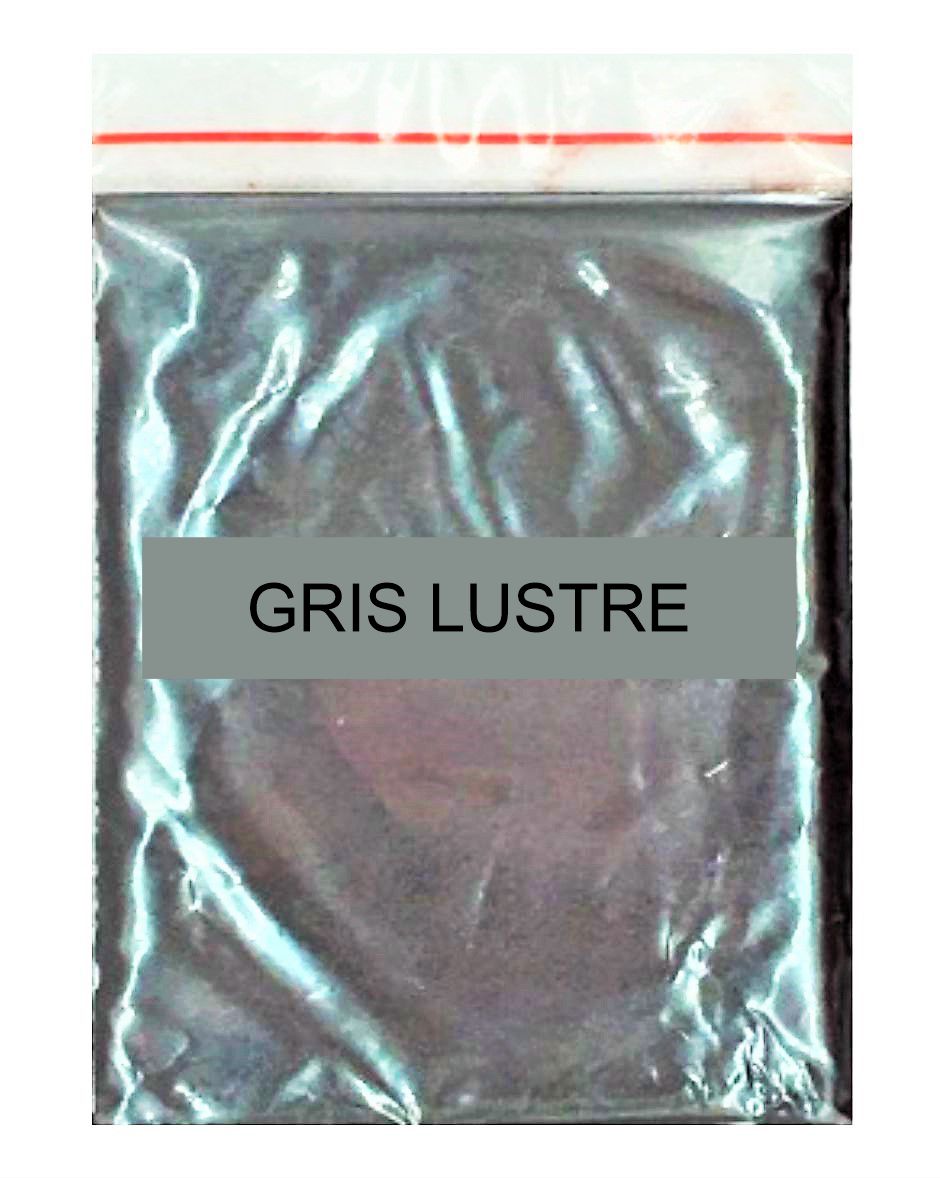 Pigmento Perlado Concentrado Bolsa X 10 Grs. Gris Lustre Grey Luster