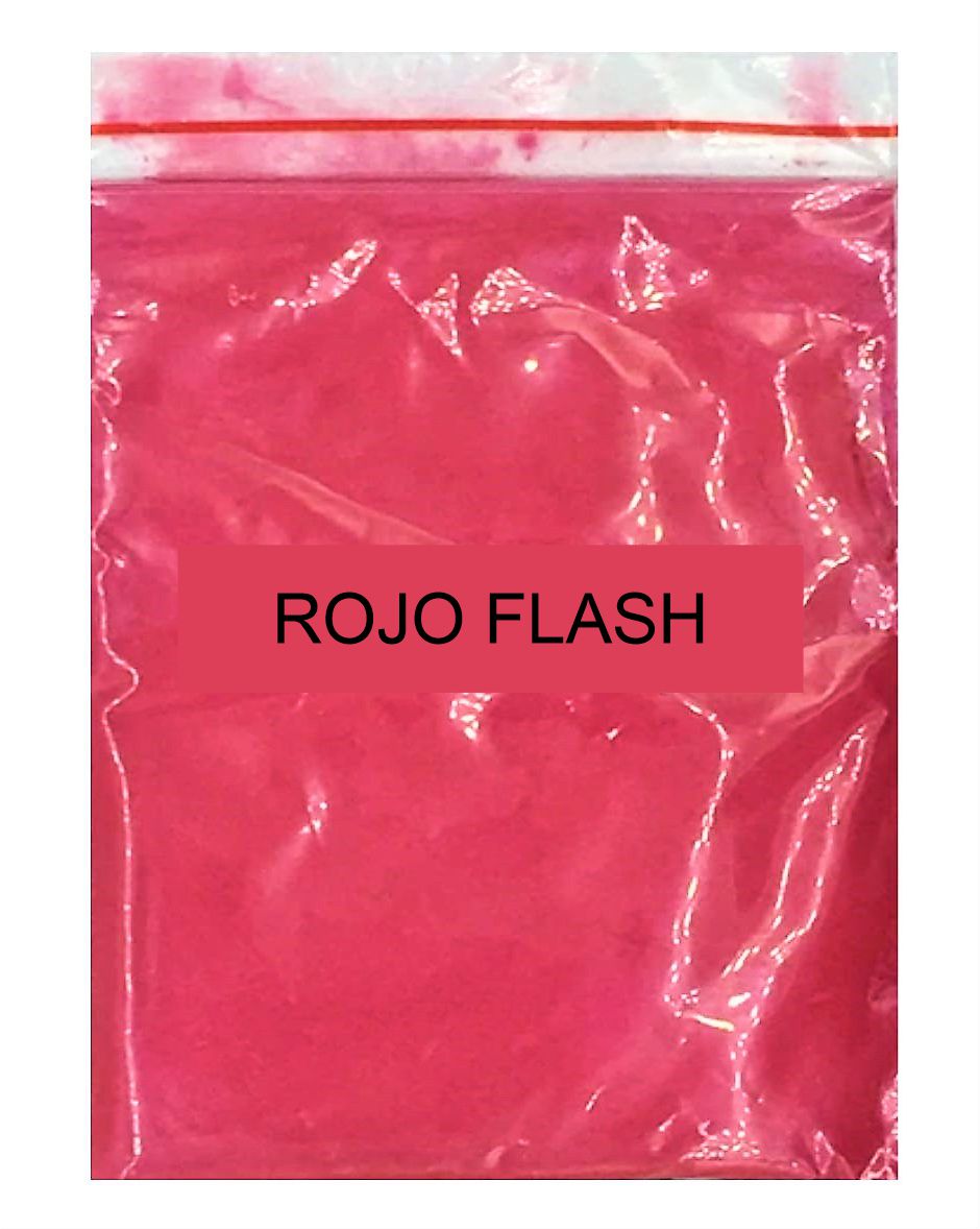 Pigmento Perlado Concentrado Bolsa X 10 Grs. Rojo Flash Flash Red