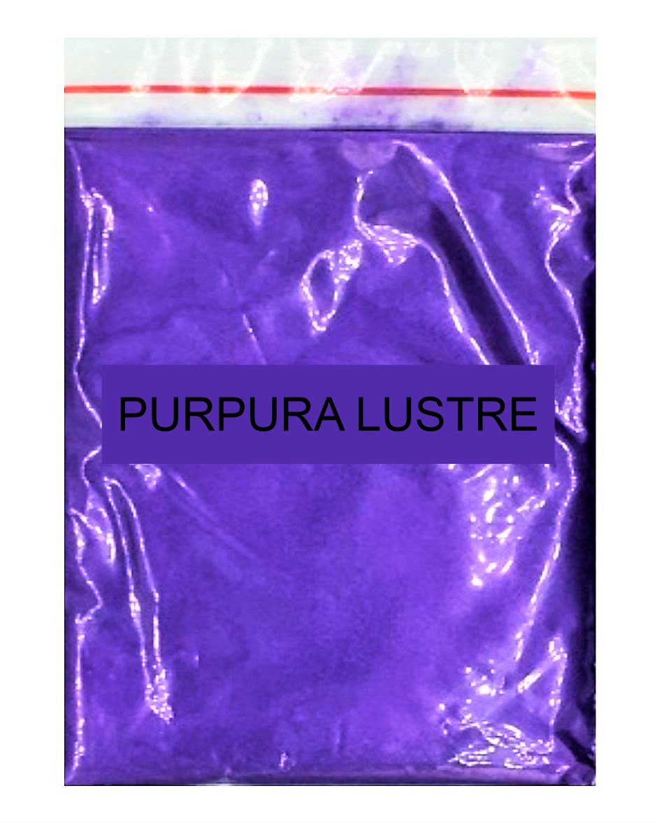 Pigmento Perlado Concentrado Bolsa X 10 Grs. Purpura Lustre Luster Purple