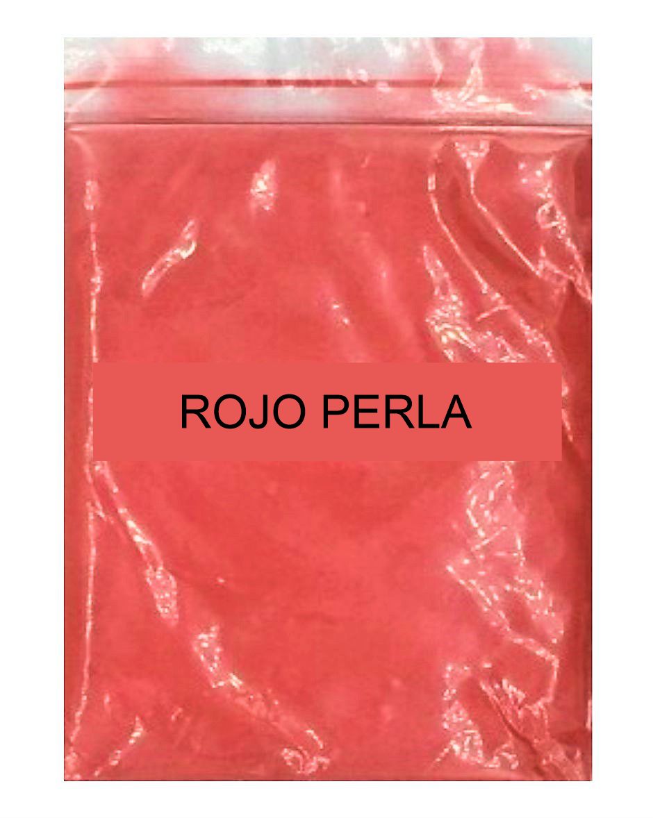 Pigmento Perlado Concentrado Bolsa X 10 Grs. Rojo Perla Red Pearl