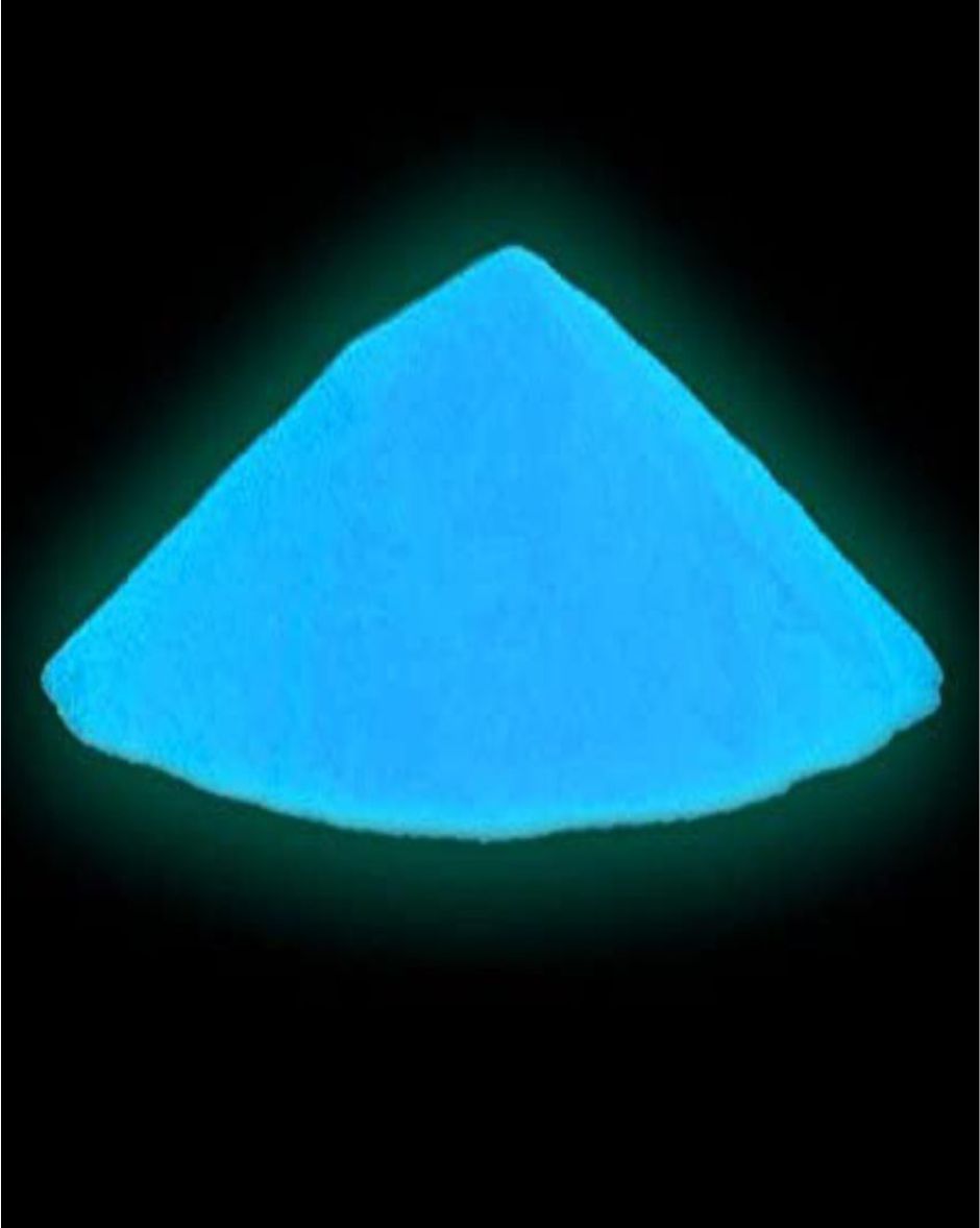 Pigmento Fosforescente Concentrado Bolsa X 10 Grs. Azul