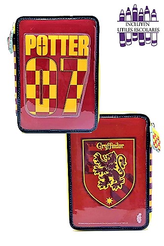 Cartuchera Escolar Harry Potter Gryffindor