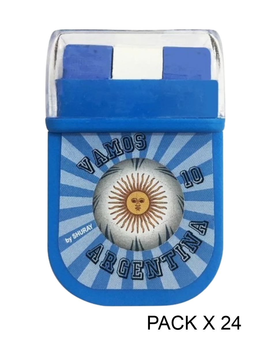 PACK X 24 MAQUILLAJE ARGENTINA PARA LA CARA EN BARRA 3 FRANJAS