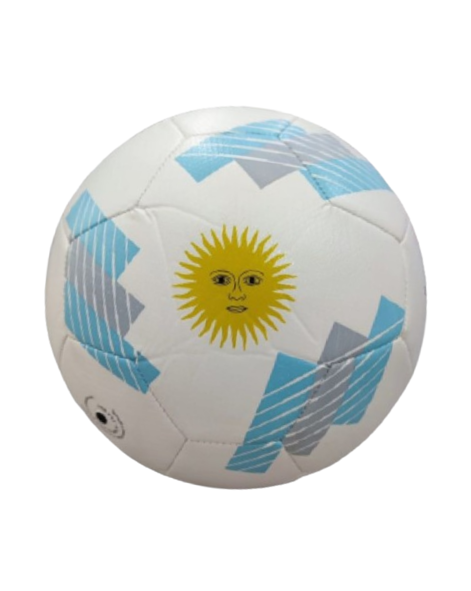 PACK X 2 PELOTA FUTBOL PREMIUM CUERO SINTETICO COSIDA N? 5 ARGENTINA 3 TIRAS