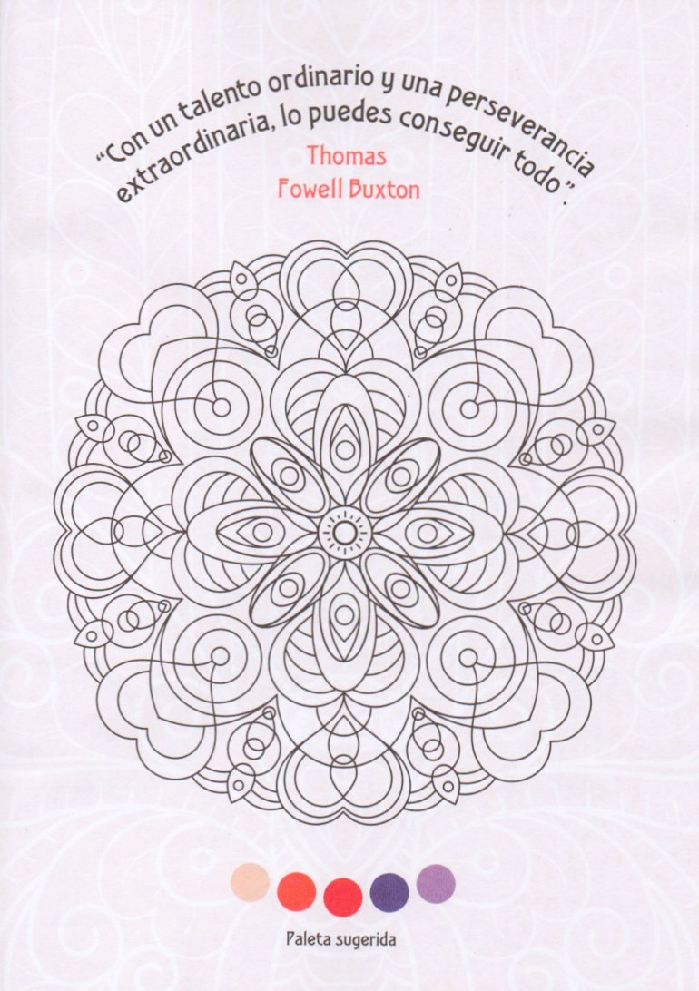 PACK X 2 LIBROS pintar Mandalas mindfulness a color 16 Paginas formato 20 x 28 cm.