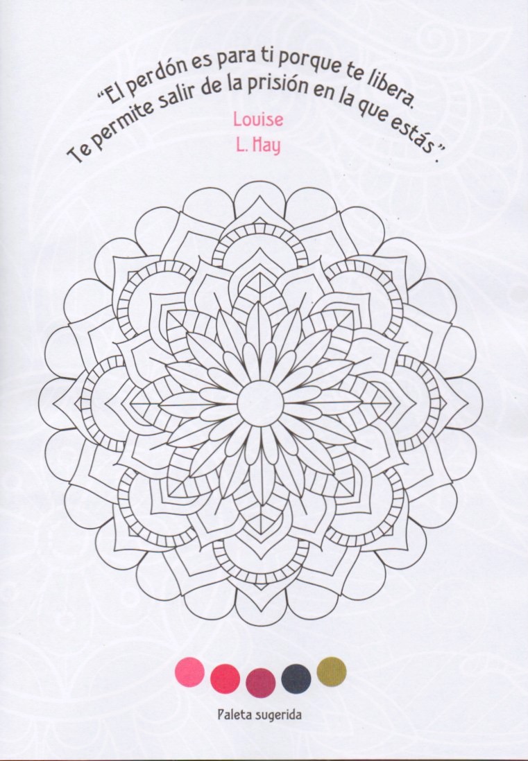 PACK X 2 LIBROS pintar Mandalas camino hacia la serenidad a color 32 Paginas formato 20 x 28 cm.