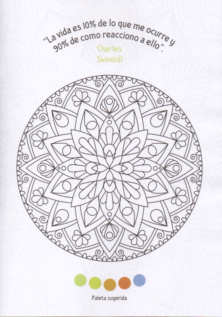 PACK X 2 LIBROS pintar Mandalas Sagrados a color 32 Paginas formato 20 x 28 cm.