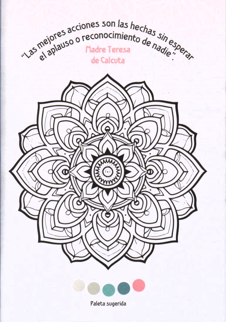 PACK X 2 LIBROS pintar Color y Mandalas a color 64 Paginas formato 20 x 28 cm.