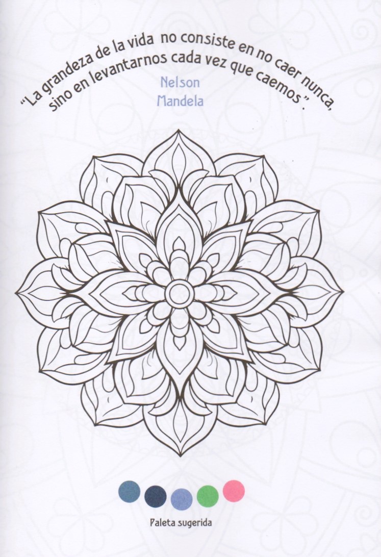 PACK X 2 LIBROS pintar Arte Mandalas a color 64 Paginas formato 20 x 28 cm.