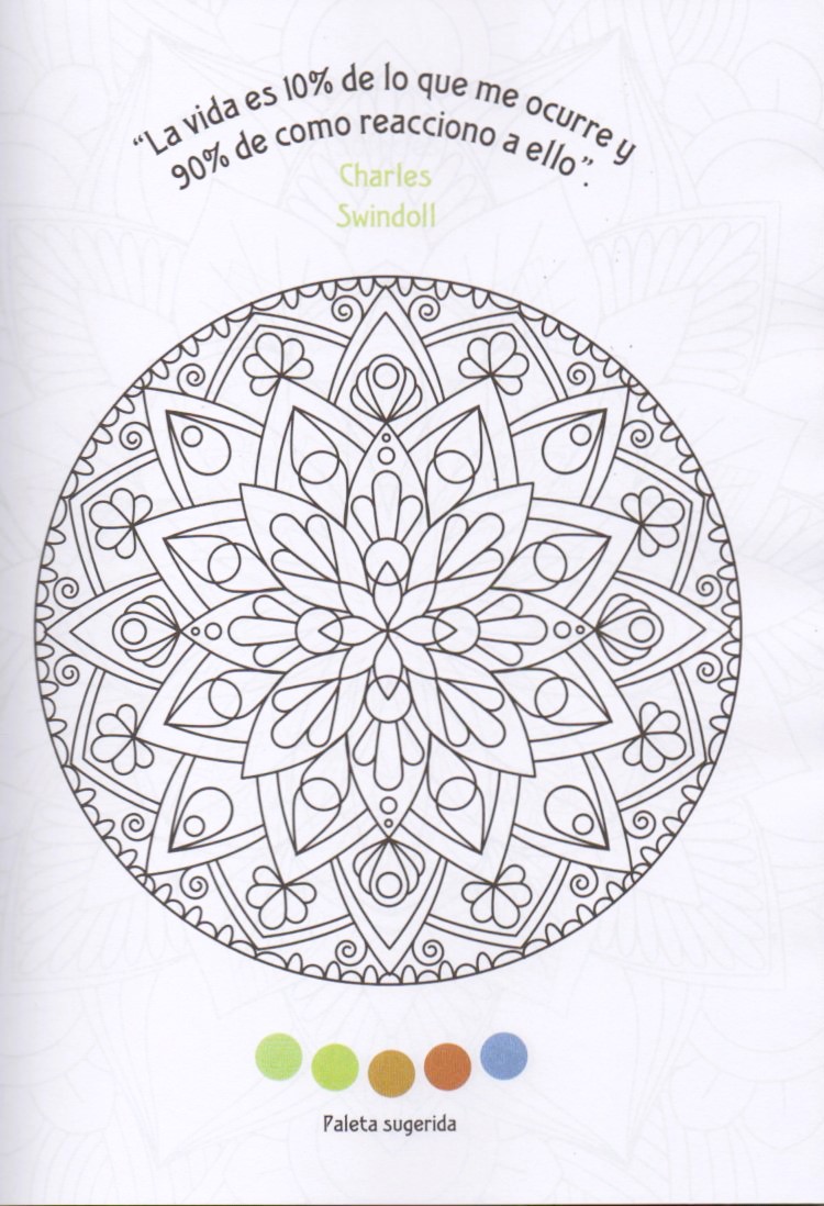 PACK X 2 LIBROS pintar Arte Mandalas a color 64 Paginas formato 20 x 28 cm.