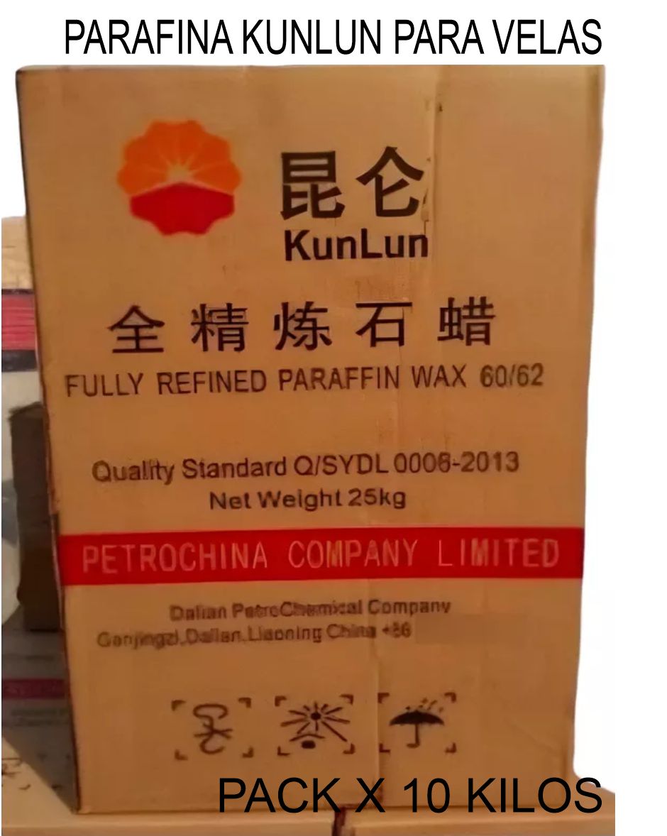 PARAFINA KUNLUM 58/60 IMPORTADA X 10 KG.